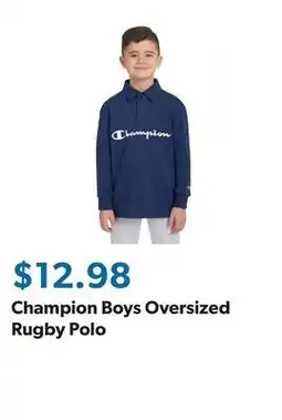 Sam's Club Champion Boys Oversized Rugby Polo offer
