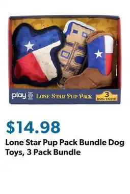 Sam's Club Lone Star Pup Pack Bundle Dog Toys, 3 Pack Bundle offer