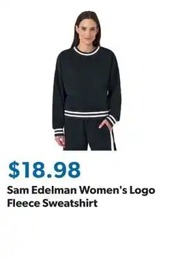 Sam's Club Sam Edelman Women's Logo Fleece Sweatshirt offer