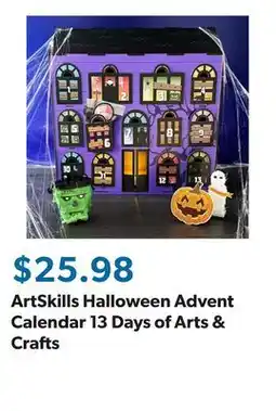 Sam's Club ArtSkills Halloween Advent Calendar 13 Days of Arts & Crafts offer