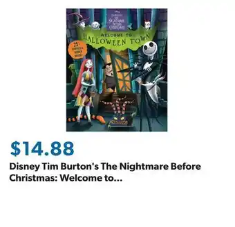 Sam's Club Disney Tim Burton's The Nightmare Before Christmas: Welcome to Halloween Town!, Hardcover offer