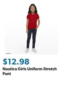 Sam's Club Nautica Girls Uniform Stretch Pant offer