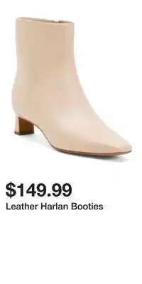 TJ Maxx Leather Harlan Booties offer