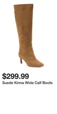 TJ Maxx Suede Kinna Wide Calf Boots offer