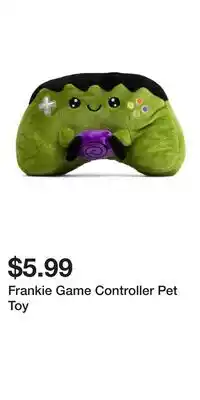 TJ Maxx Frankie Game Controller Pet Toy offer