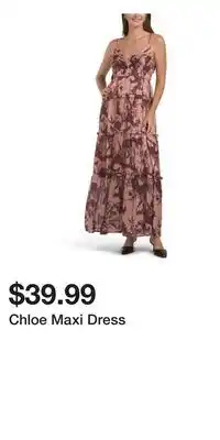TJ Maxx Chloe Maxi Dress offer