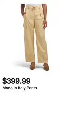 TJ Maxx Made In Italy Pants offer