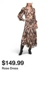 TJ Maxx Rose Dress offer