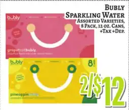 Trade Fair Supermarket Bubly Sparkling Water offer