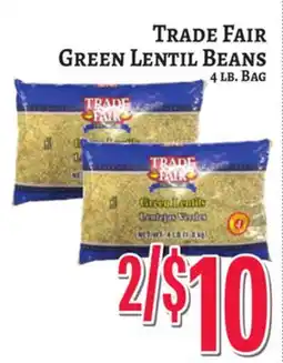 Trade Fair Supermarket TRADE FAIR Green Lentil Beans offer