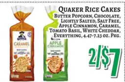 Trade Fair Supermarket QUAKER RICE CAKES offer