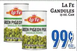 Trade Fair Supermarket LA FE GANDULES offer