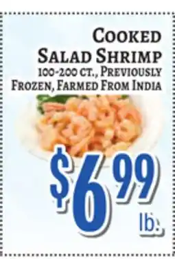 Trade Fair Supermarket COOKED SALAD SHRIMP offer