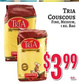 Trade Fair Supermarket TRIA COUSCOUS offer