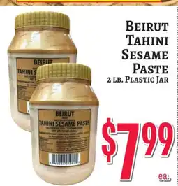 Trade Fair Supermarket BEIRUT TAHINI SESAME PASTE offer
