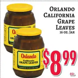 Trade Fair Supermarket Orlando California Grape Leaves offer