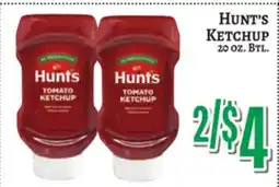 Trade Fair Supermarket HUNT'S Ketchup offer