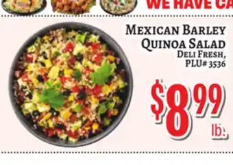 Trade Fair Supermarket MEXICAN BARLEY QUINOA SALAD offer