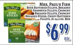 Trade Fair Supermarket Mrs. Paul's Fish offer