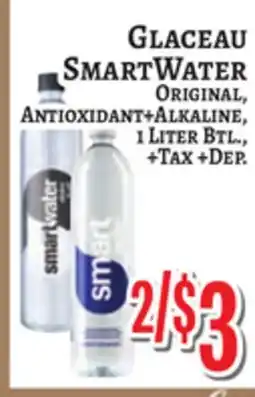 Trade Fair Supermarket Glaceau SMARTWATER offer