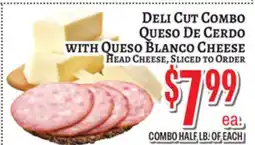 Trade Fair Supermarket DELI CUT COMBO QUESO DE CERDO WITH QUESO BLANCO CHEESE offer