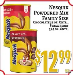 Trade Fair Supermarket NESQUIK POWDERED MIX offer