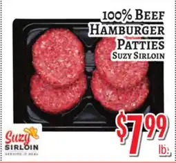 Trade Fair Supermarket 100% BEEF HAMBURGER PATTIES offer