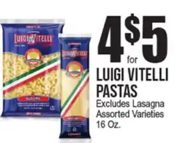 Extra Supermarket LUIGI VITELLI PASTAS offer