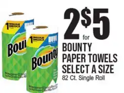 Extra Supermarket BOUNTY PAPER TOWELS offer