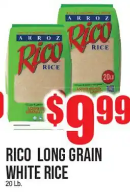 Extra Supermarket RICO LONG GRAIN WHITE RICE offer