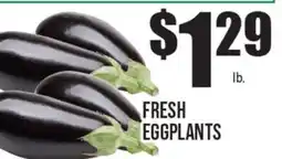 Extra Supermarket FRESH EGGPLANTS offer