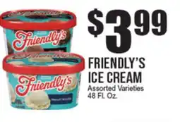 Extra Supermarket FRIENDLY'S ICE CREAM offer