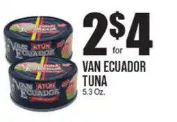 Extra Supermarket VAN ECUADOR TUNA offer