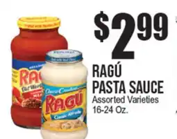 Extra Supermarket RAGÚ PASTA SAUCE offer