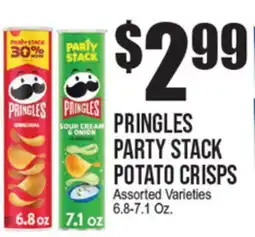Extra Supermarket PRINGLES PARTY STACK POTATO CRISPS offer