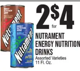 Extra Supermarket NUTRAMENT ENERGY NUTRITION DRINKS offer