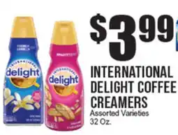 Extra Supermarket INTERNATIONAL DELIGHT COFFEE CREAMERS offer