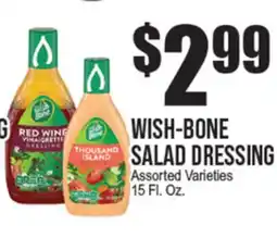 Extra Supermarket WISH-BONE SALAD DRESSING offer