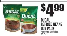 Extra Supermarket DUCAL REFRIED BEANS DOY PACK offer