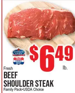 Extra Supermarket FRESH BEEF SHOULDER STEAK offer