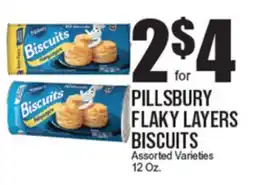 Extra Supermarket PILLSBURY FLAKY LAYERS BISCUITS offer