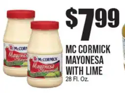 Extra Supermarket MC CORMICK MAYONESA WITH LIME offer