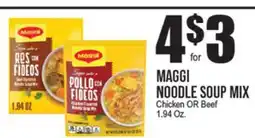 Extra Supermarket MAGGI NOODLE SOUP MIX offer