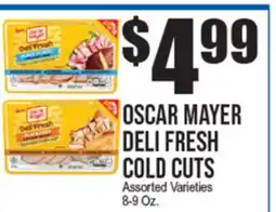 Extra Supermarket OSCAR MAYER DELI FRESH COLD CUTS offer