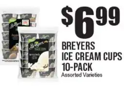 Extra Supermarket BREYERS ICE CREAM CUPS offer