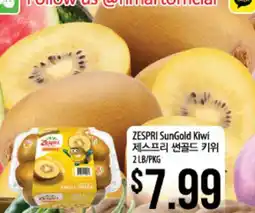 Hmart ZESPRI SunGold Kiwi offer