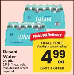 ACME Dasani Water offer