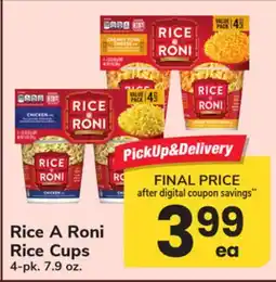 ACME Rice A Roni Rice Cups offer