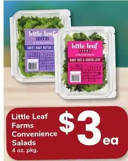 ACME Little Leaf Farms Convenience Salads offer