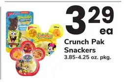 ACME Crunch Pak Snackers offer